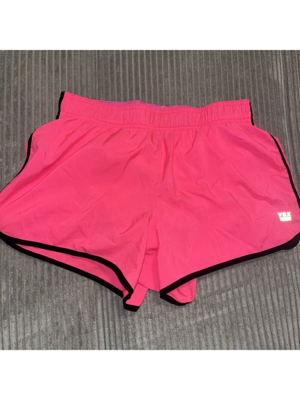 Victoria's Secret VSX Pink Player Run Short Built-In Panty 3.5" Inseam Small